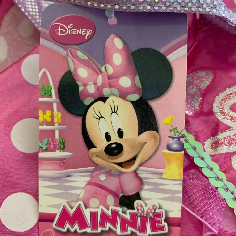 Disney Minnie Mouse Satin Bags Bundle of 3